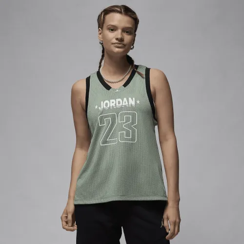 Nike Jordan 23 Jersey жіноча Tank колір зелений