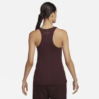 Nike Yoga Luxe SE жіноча Ribbed Tank колір червоний