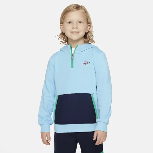 Nike Sportswear Paint Your Future Little дитячі French Terry Толстовка з капюшоном блакитний