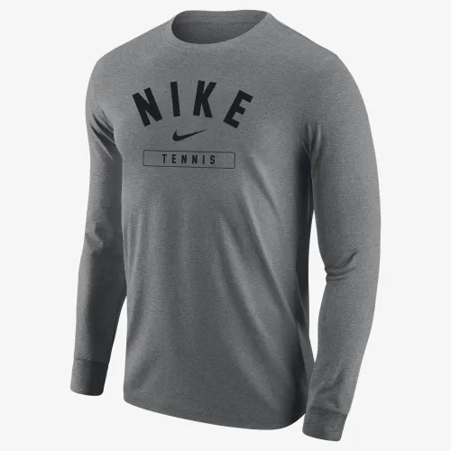 Nike Tennis мужские Long-Sleeve футболка цвет серый