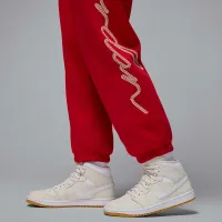 Nike Jordan Brooklyn Fleece женская Graphic Pants цвет красный