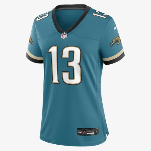 Christian Kirk Jacksonville Jaguars женская Nike NFL Game Football Jersey цвет зеленый