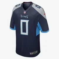 Calvin Ridley Tennessee Titans мужские Nike NFL Game Football Jersey синий