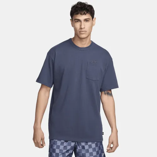 Nike Sportswear Premium Essentials Men's Pocket T-Shirt Blue