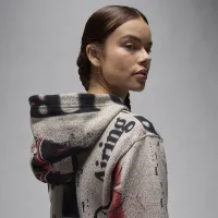 Nike Jordan Heritage Knit Pullover Толстовка с капюшоном цвет коричневый