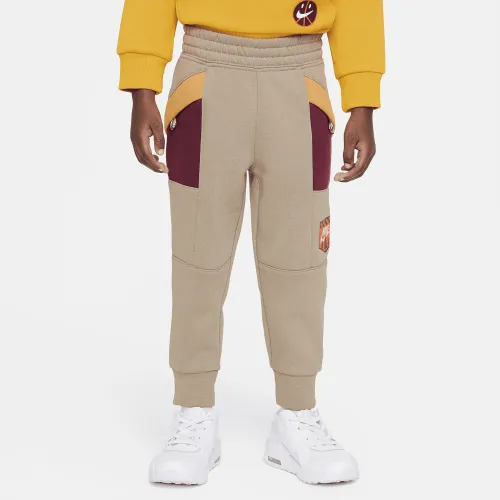 Nike Toddler Great Outdoors Fleece Pants цвет коричневый