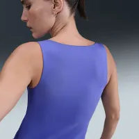 Nike Form женская Tank Top цвет фиолетовый