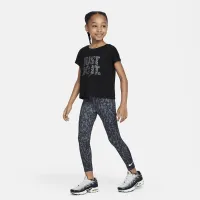 Nike Dri-FIT Little детские 2-Piece лосины набор цвет серый