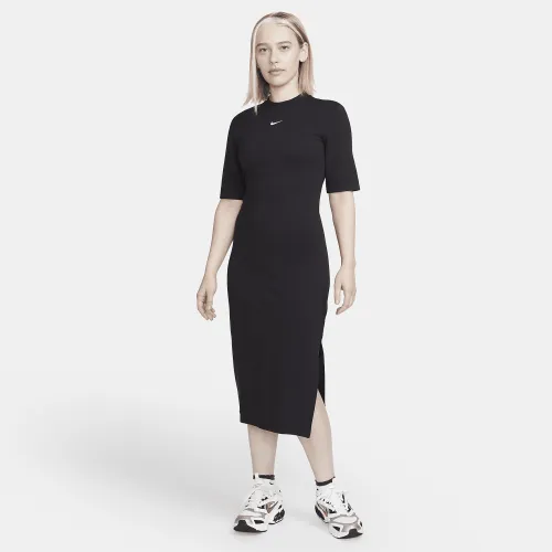 Nike Sportswear Essential жіноча Tight Midi Костюм колір чорний