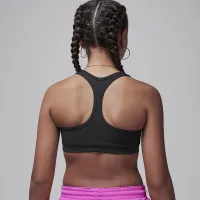 Nike Jordan Dri-FIT Big детские Jumpman Bra цвет черный