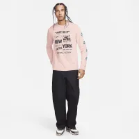Nike Sportswear мужские Long-Sleeve Graphic Tee Pink