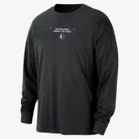 Dallas Mavericks Courtside чоловічі Nike NBA Max90 Long-Sleeve футболка колір чорний
