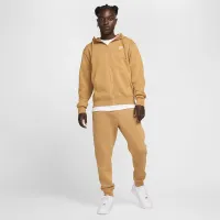 Nike Sportswear Club Fleece чоловічі Full-Zip Толстовка з капюшоном колір коричневий