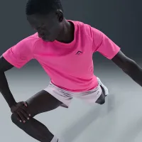 Nike Solar Chase мужские Dri-FIT ADV Short-Sleeve Running Top Pink