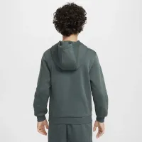 Nike Sportswear Club Fleece Big дитячі Толстовка з капюшоном колір зелений