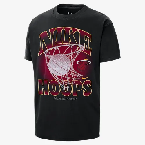 Miami Heat Courtside чоловічі Nike NBA Max90 футболка колір чорний