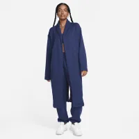 Nike Sportswear Modern Fleece женская оверсайз French Terry Duster синий