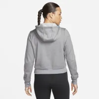 Nike Therma-FIT One женская Pullover Graphic Толстовка с капюшоном цвет серый