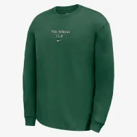 Nike Max90 мужские для гольфа Long-Sleeve футболка цвет зеленый
