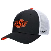 Oklahoma State Rise чоловічі Nike College Structuколір червоний Trucker Cap колір чорний
