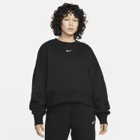Nike Sportswear Phoenix Fleece жіноча Over-оверсайз Crew-Neck світшот колір чорний