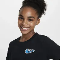 Nike Sportswear Big детские футболка цвет черный