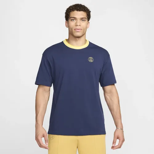 Paris Saint-Germain Premium Essential мужские Nike Soccer футболка синий
