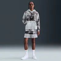 Nike Standard Issue чоловічі Therma-FIT Pullover баскетбольні Толстовка з капюшоном колір сірий
