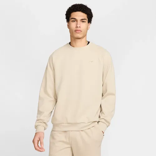 Nike Primary Fleece чоловічі Dri-FIT UV Performance Crew колір коричневий