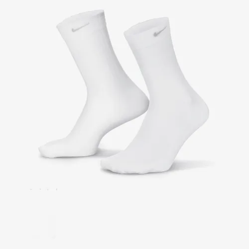 Nike женская Sheer Crew носки (1 пара) цвет белый
