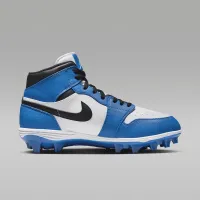 Nike Jordan 1 Mid TD чоловічі Football Cleat колір білий