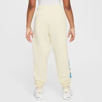 Nike Sportswear Club Fleece Girls' Loose Pants цвет белый