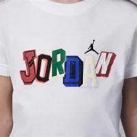 Nike Jordan Little детские Signature футболка цвет белый