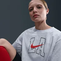 Nike Sportswear Essential женская футболка цвет коричневый