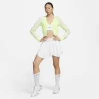 Nike Sportswear женская Long-Sleeve Knit Cardigan Yellow