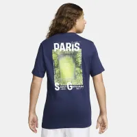 Nike Paris Saint-Germain мужские Graphic футболка синий