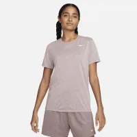 Nike Dri-FIT жіноча футболка колір фіолетовий