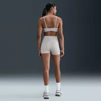 Nike Form женская Boyшорты цвет коричневый