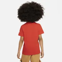 Nike Little дитячі Graphic футболка колір червоний