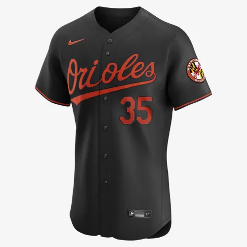 Adley Rutschman Baltimore Orioles мужские Nike Dri-FIT ADV MLB Elite Jersey цвет черный
