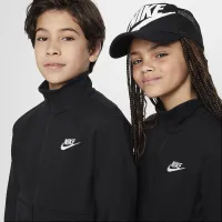Nike Sportswear Club Big дитячі Full-Zip Knit Куртка колір чорний
