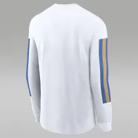Nike UCLA Bruins Local Spirit Slogan мужские Jordan College Long-Sleeve футболка цвет белый