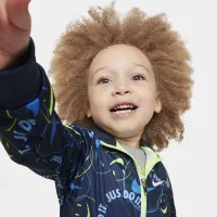 Nike Smiley Swoosh Printed Tricot набор Toddler Tracksuit синий