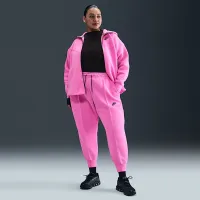 Nike Sportswear Tech Fleece жіноча Mid-Rise Joggers (великі розміри) Pink
