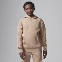 Nike Jordan MJ Brooklyn Big детские Fleece Pullover Толстовка с капюшоном цвет коричневый
