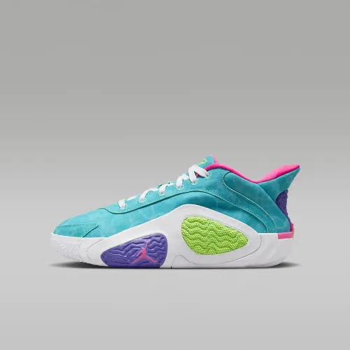 Nike Tatum 2 Big детские баскетбольные Кроссовки цвет зеленый