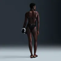 Nike Swim Essential жіноча Sling Bikini Bottom колір чорний