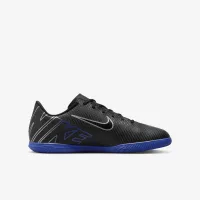 Nike Jr. Mercurial Vapor 15 Club Little/Big дитячі Indoor/Court Low-Top Soccer Кросівки колір чорний