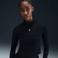 Nike Kobe женская Long-Sleeve Cropped Top цвет черный