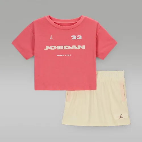Nike Jordan Baby Crafted Utility 2-Piece Skort набор цвет белый